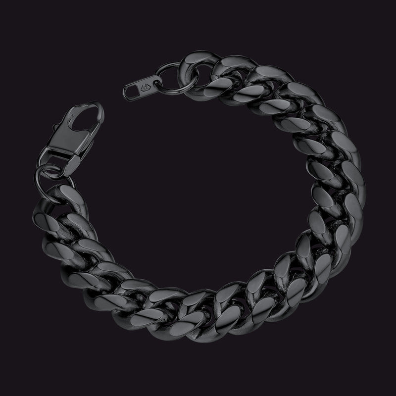 Stainless Steel Cuban Link Curb Bracelet for