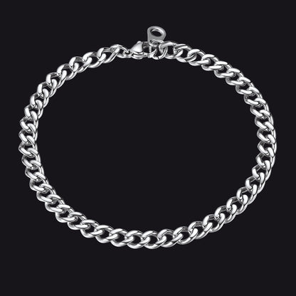 Thick Cuban Chain Link Bracelet for 5/7/9/12mm Width