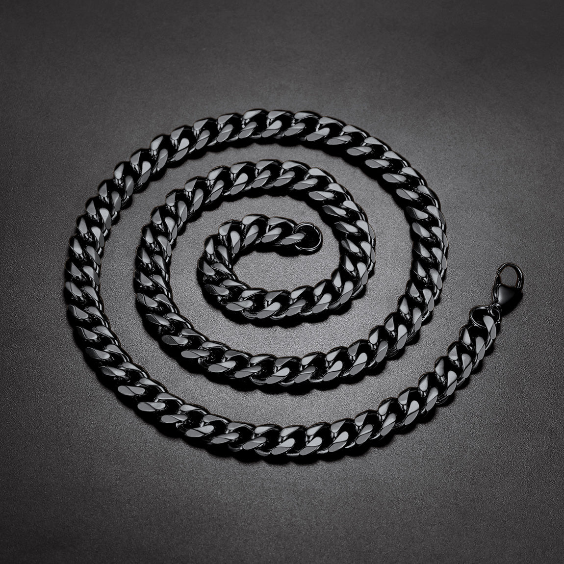 Chunky Miami Curb Cuban Link Chain Necklace for