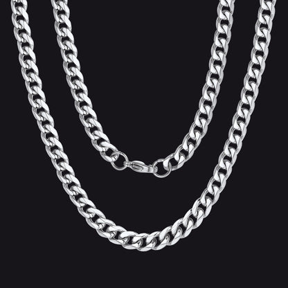 Chunky Miami Curb Cuban Link Chain Necklace for