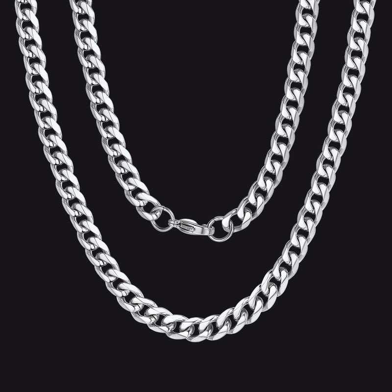Chunky Miami Curb Cuban Link Chain Necklace for