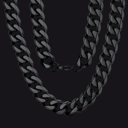 Chunky Miami Curb Cuban Link Chain Necklace for