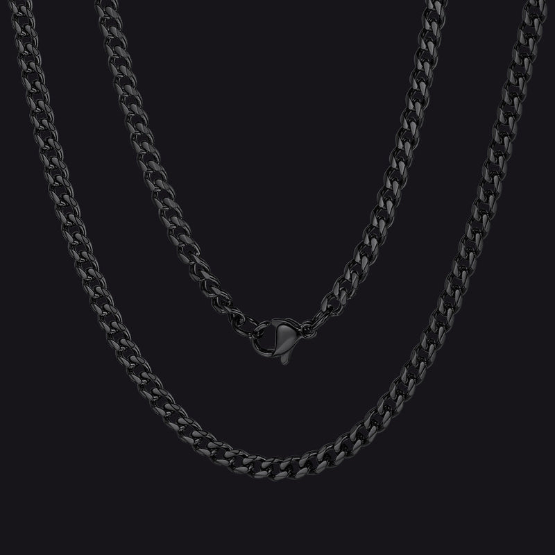 Chunky Miami Curb Cuban Link Chain Necklace for