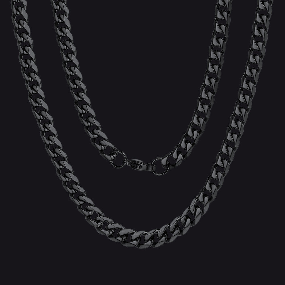 Chunky Miami Curb Cuban Link Chain Necklace for