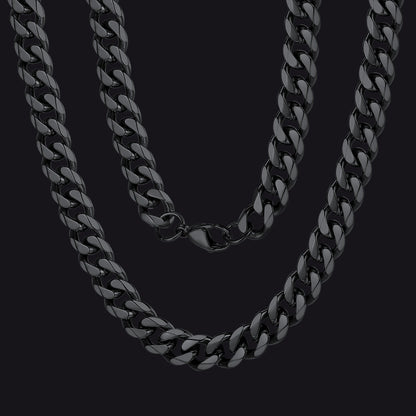 Chunky Miami Curb Cuban Link Chain Necklace for