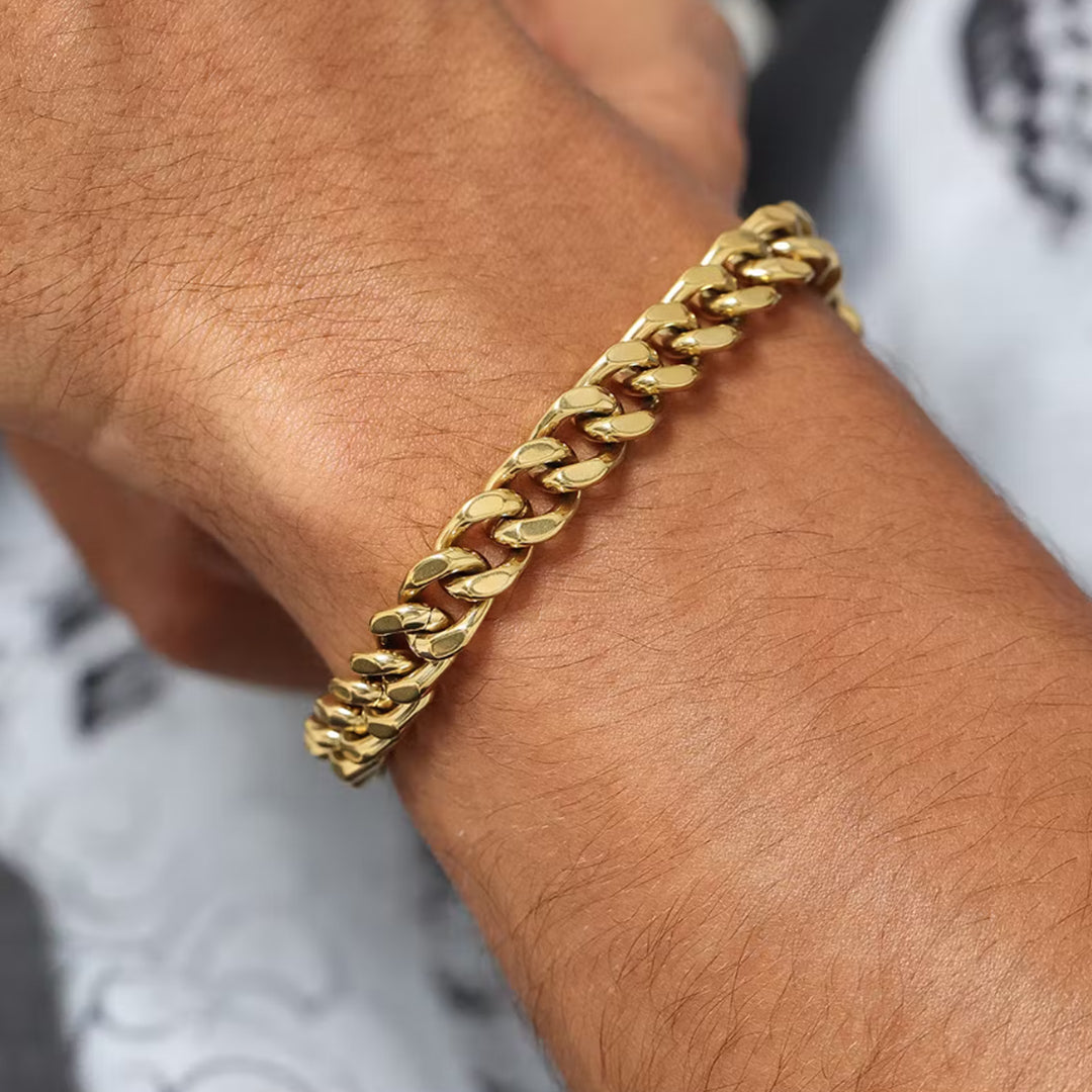 Miami Cuban Chain Bracelet 5/7/9/12mm Width Birthday Gift for