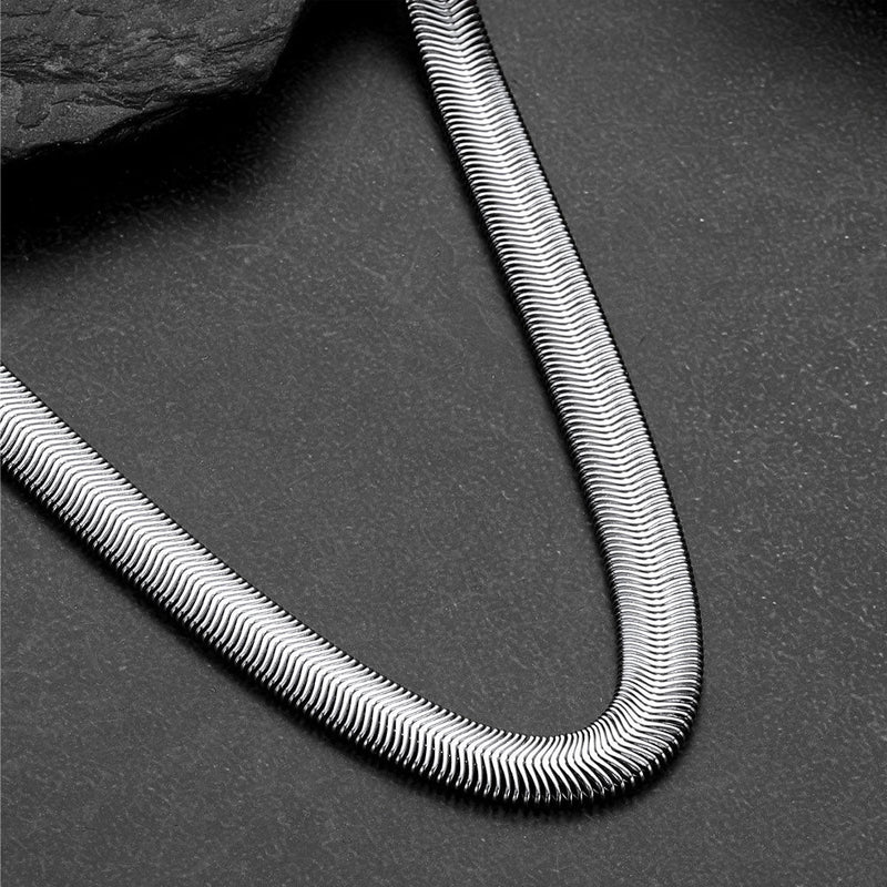 Snake Chain Link Necklace for 8mm