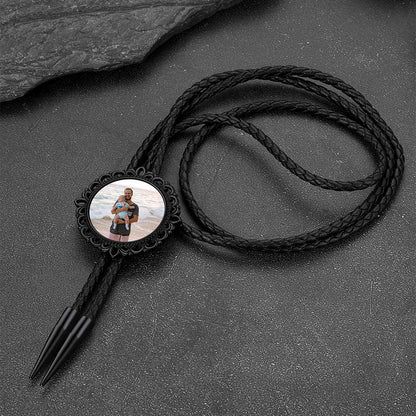 Customized Memorial Wedding Photo Bolo Ties for