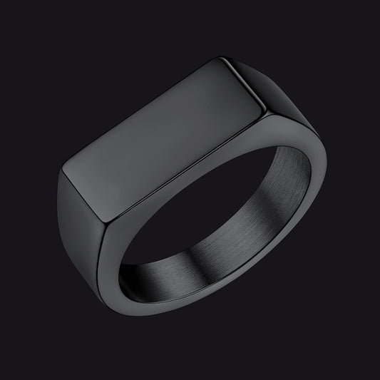 Customized Minimalist Band Ring for