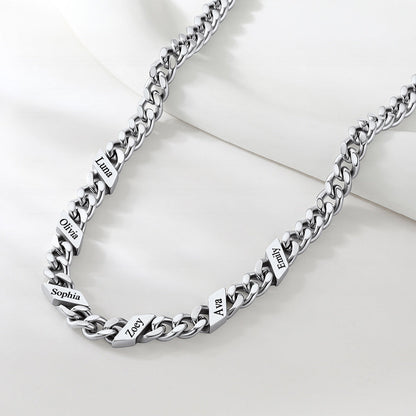 Custom Cuban Link Chains With Names Necklace for , 5/7/9mm Width