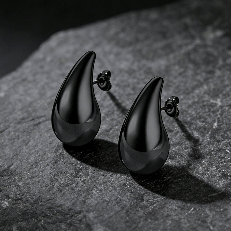 Water Droplets Stud Earrings for 10/20/30mm