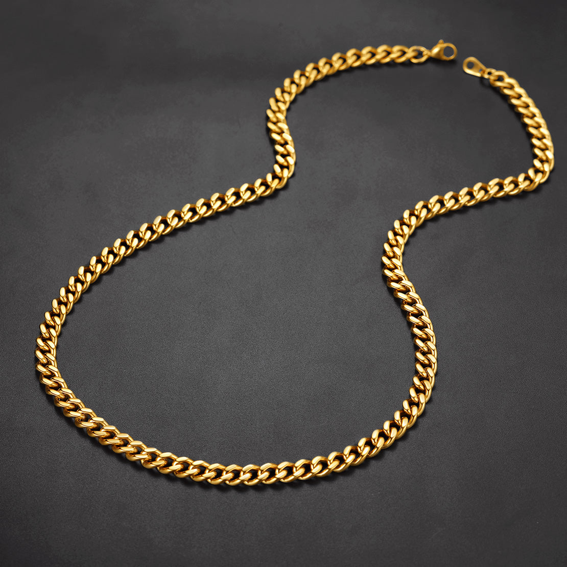 Sturdy Cuban Chain Necklace for 5/7/9/12mm Width