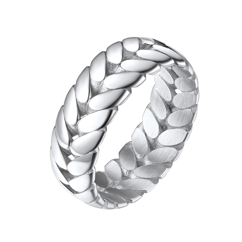 Flash Dainty Wheat Thumb Band Ring for