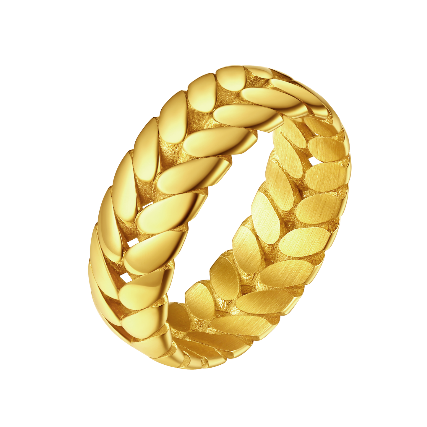Flash Dainty Wheat Thumb Band Ring for