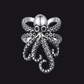 Sterling Silver Octopus Ear Cuff Earring for 1pc