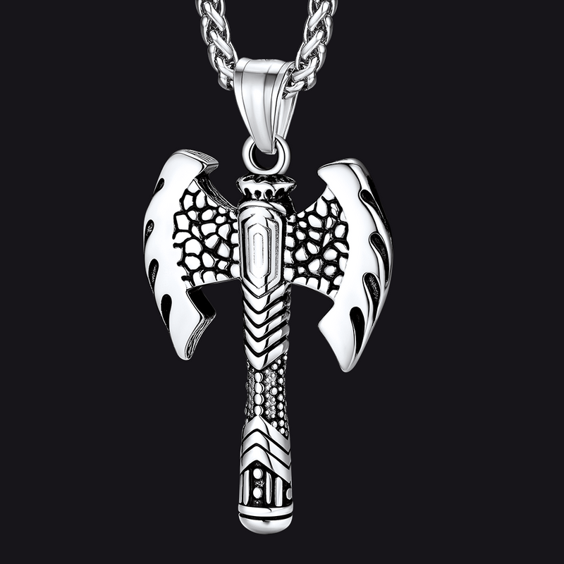 Norse Viking Axe of Perun Necklace Amulet