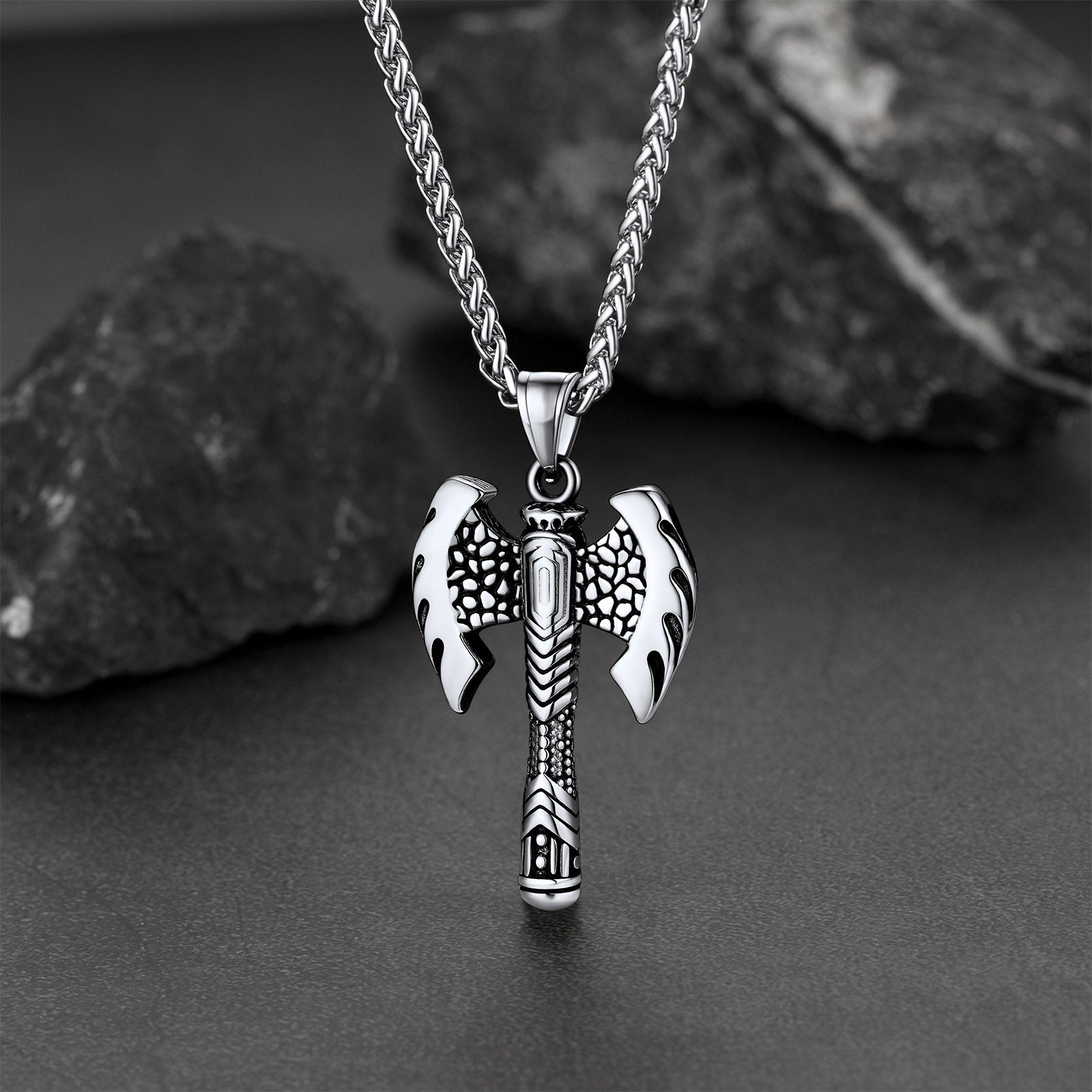 Norse Viking Axe of Perun Necklace Amulet
