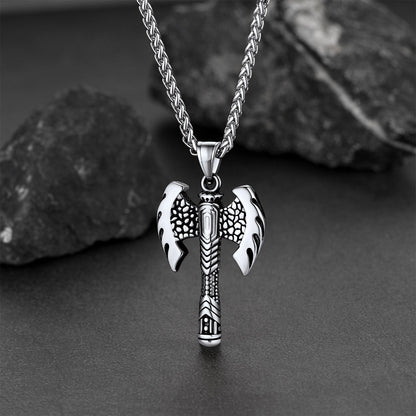 Norse Viking Axe of Perun Necklace Amulet