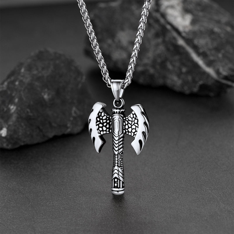 Norse Viking Axe of Perun Necklace Amulet