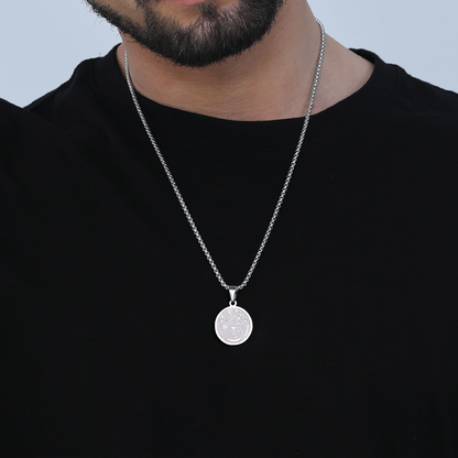 Seal of Solomon Medal Pentagram Amulet Necklace