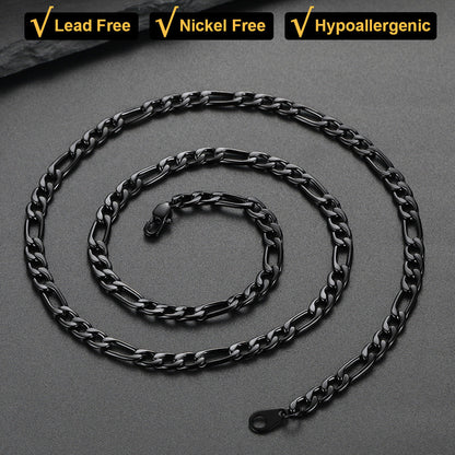 Figaro Link Chain Necklace for