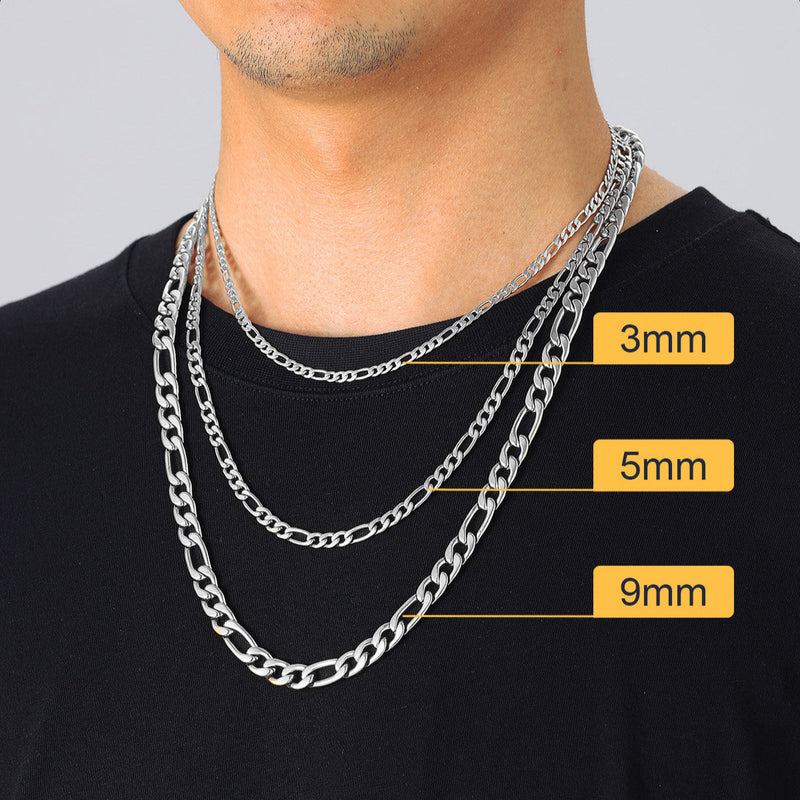 Figaro Link Chain Necklace for