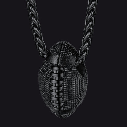 American Football Pendant Necklace for Sport Fans