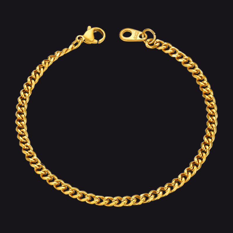 Chunky Cuban Link Chain Bracelets Gift for