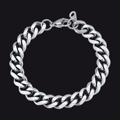 Chunky Cuban Link Chain Bracelets Gift for