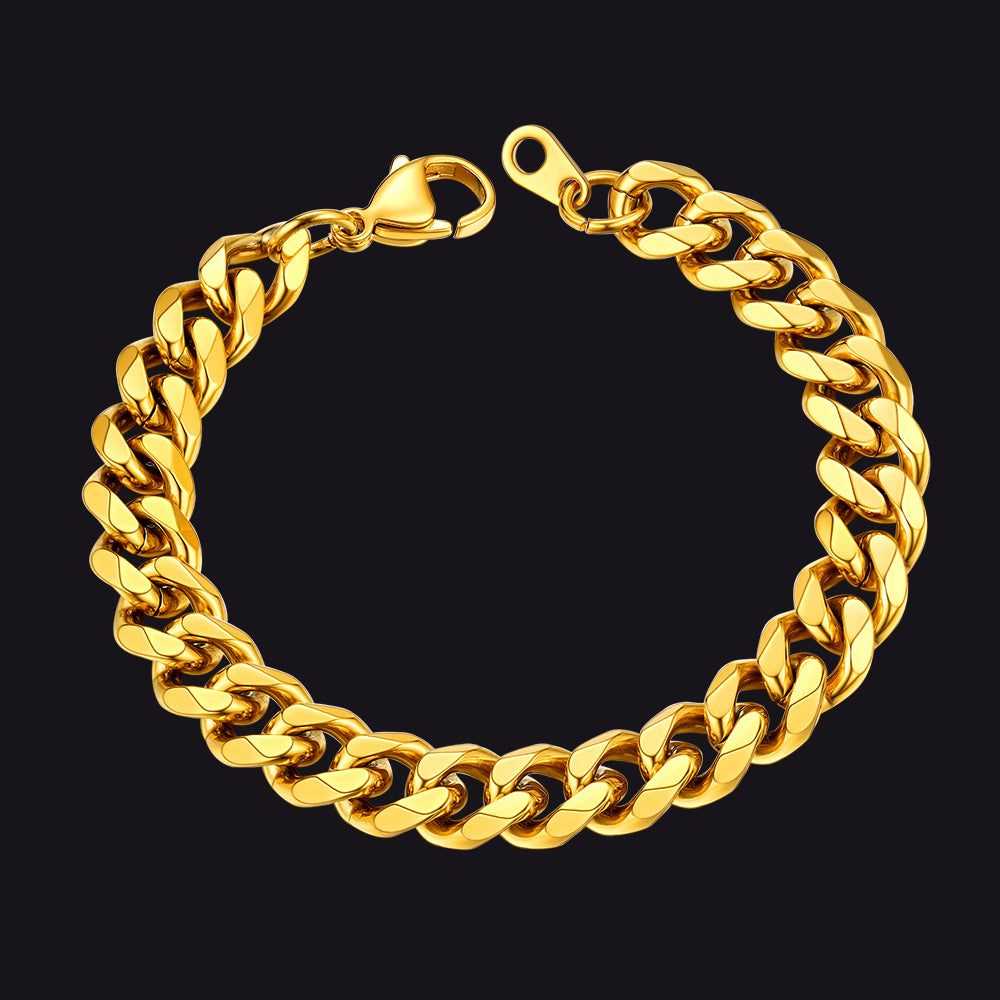 Chunky Cuban Link Chain Bracelets Gift for