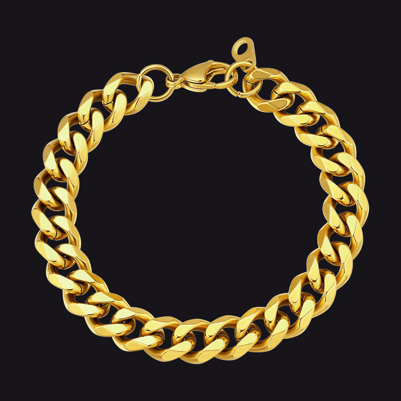 Chunky Cuban Link Chain Bracelets Gift for