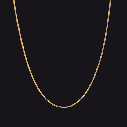 Stainless Steel 1.2mm Slim Chain Necklace for