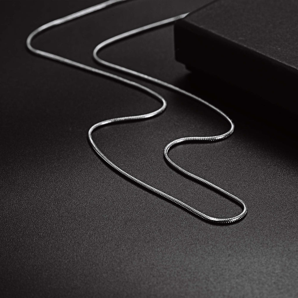 Stainless Steel 1.2mm Slim Chain Necklace for
