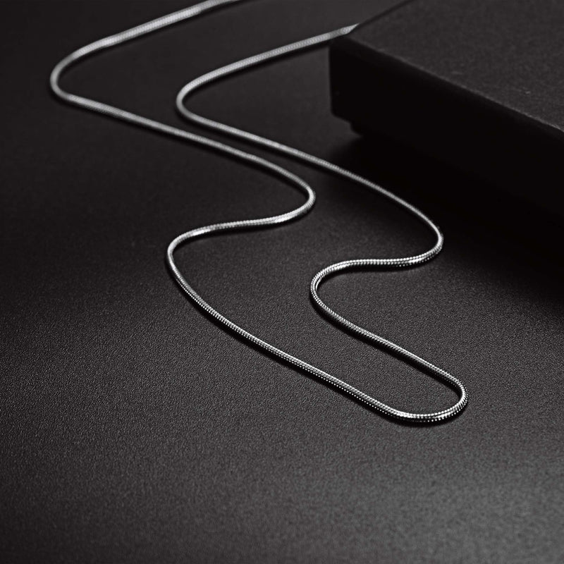 Stainless Steel 1.2mm Slim Chain Necklace for