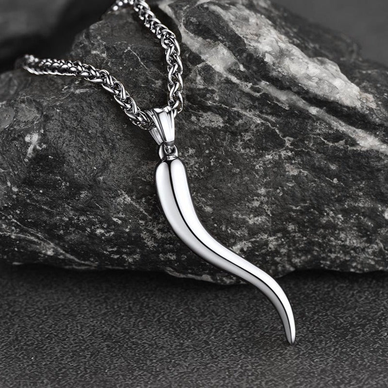 Cornicello Italian Horn Necklace Amulet Pendant