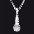 Rock Music Microphone Necklaces for Teens