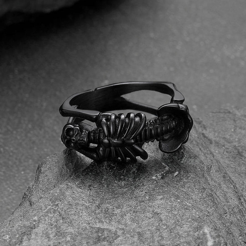 Gothic Cool Skull Rings Halloween Jewellery for