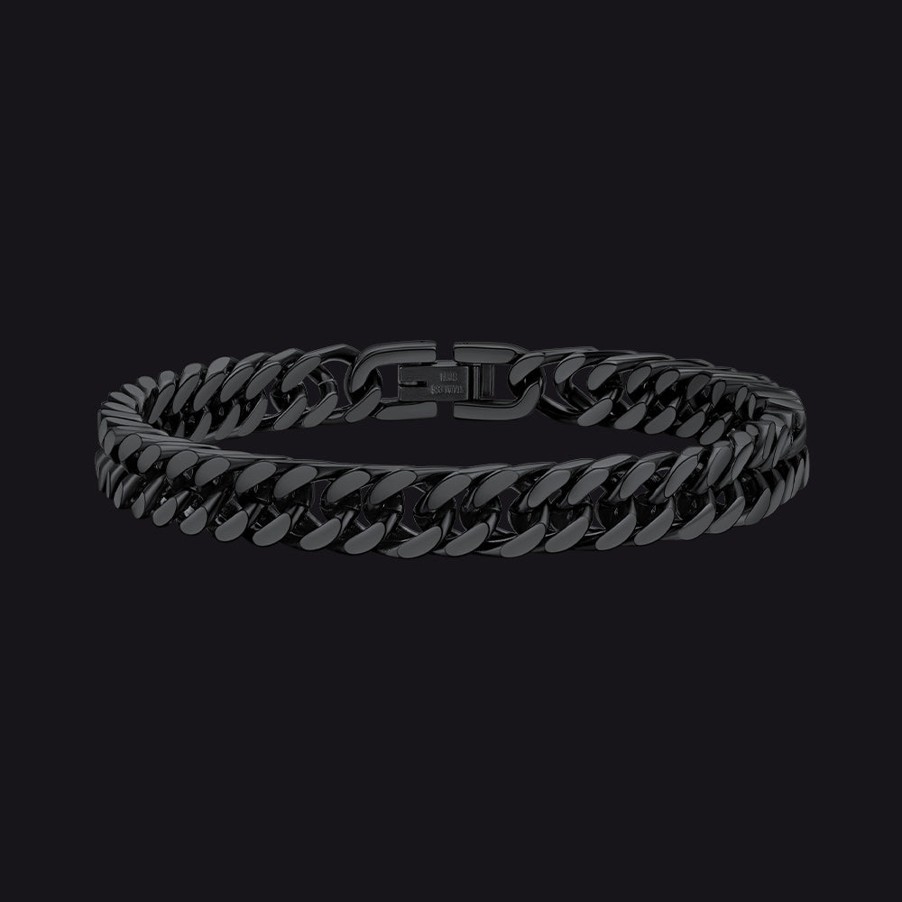 Thick Cuban Link Bracelet for in Stainless Steel