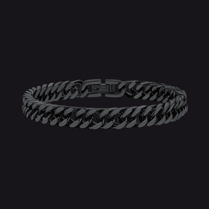 Thick Cuban Link Bracelet for in Stainless Steel