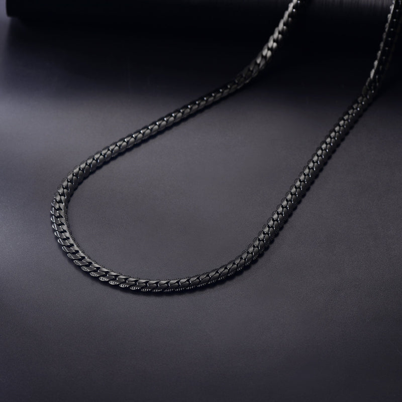 Thick Cuban Chain Stainless Steel Link Necklace for