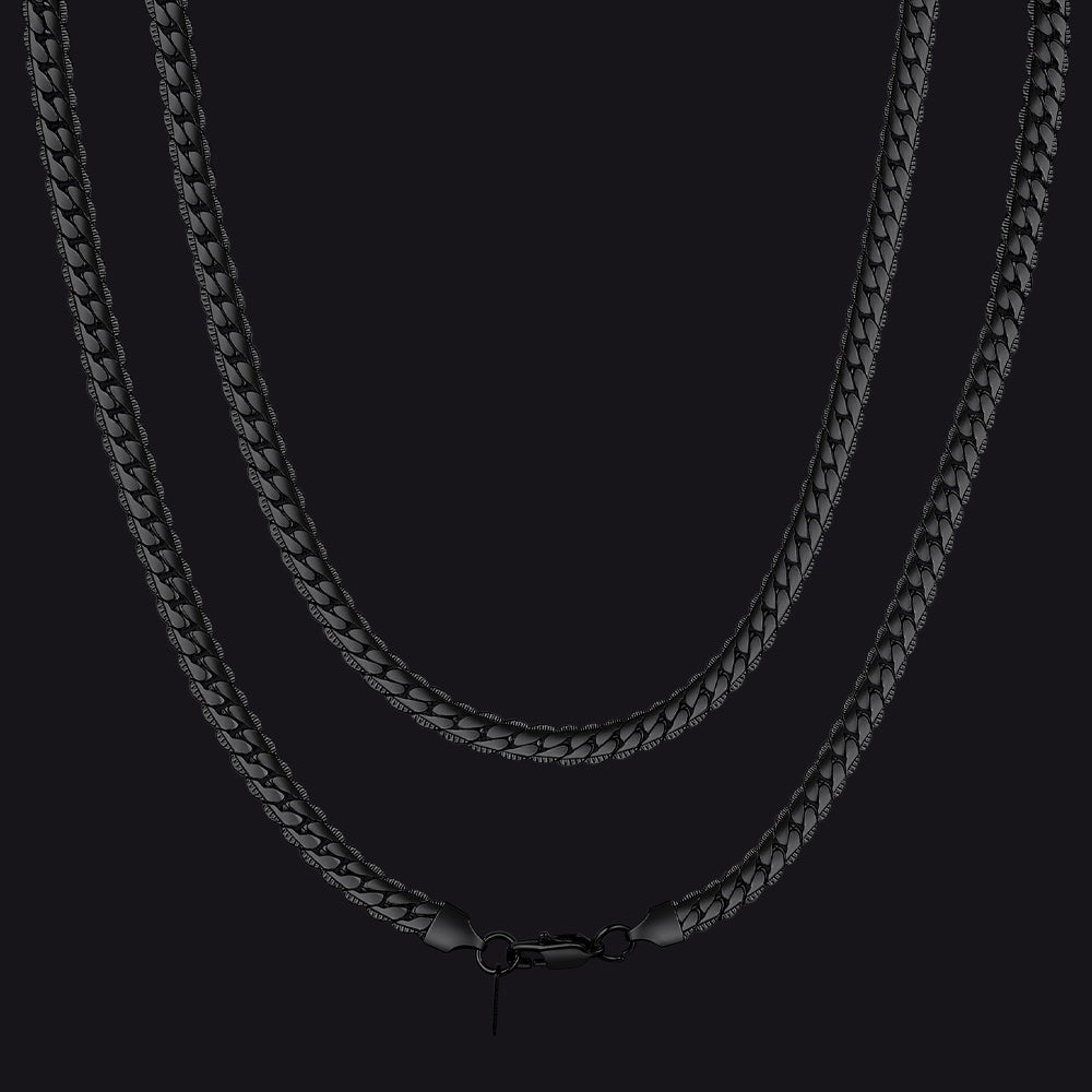 Thick Cuban Chain Stainless Steel Link Necklace for