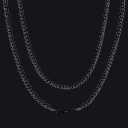 Thick Cuban Chain Stainless Steel Link Necklace for