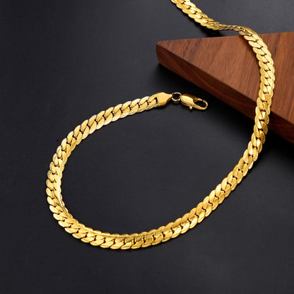 Thick Cuban Chain Stainless Steel Link Necklace for