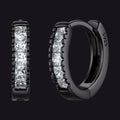 Hypoallergenic Cz Huggie Hoop Earrings for