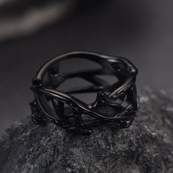 Christian Jesus Crown of Thorns Ring for