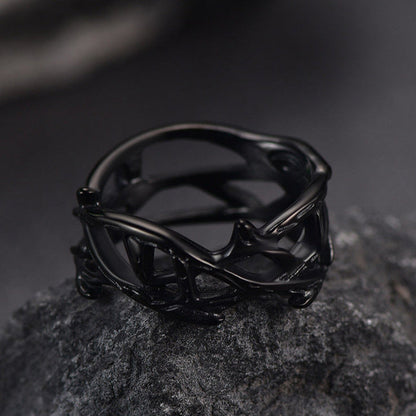 Christian Jesus Crown of Thorns Ring for