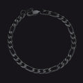 Figaro Link Bracelet for in Stainless Steel