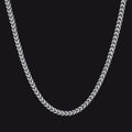 Franco Chain Link Stainless Steel Necklace for