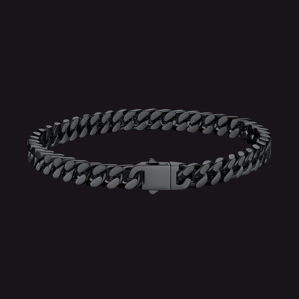 Miami Cuban Chain Bracelet 5/7/9/12mm Width Birthday Gift for