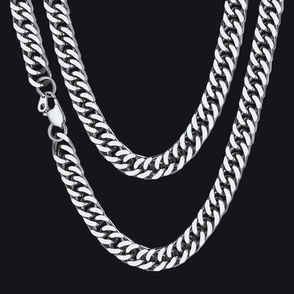 Heavy Miami Cuban Link Chain Necklace for